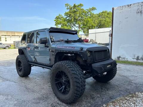 2014 Jeep Wrangler Unlimited for sale at Florida Cool Cars in Fort Lauderdale FL
