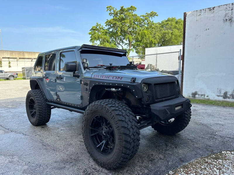 2014 Jeep Wrangler Unlimited for sale at Florida Cool Cars in Fort Lauderdale FL