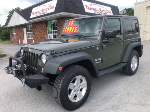 2015 Jeep Wrangler for sale at HarrogateAuto.com - tazewell auto.com in Tazewell TN