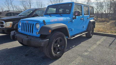 2017 Jeep Wrangler Unlimited for sale at 2ndChanceMaryland.com in Hagerstown MD