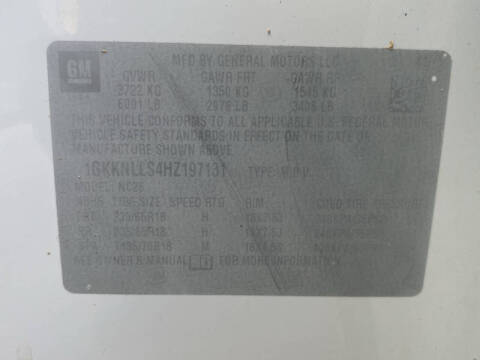 2017 GMC Acadia SLE-2