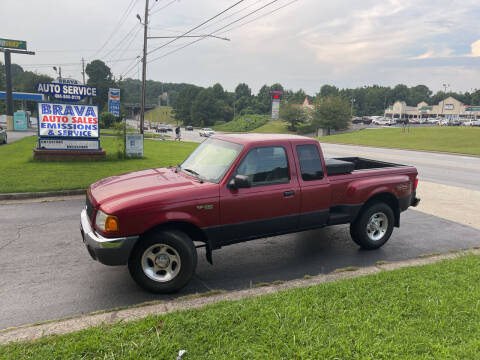 2001 Ford Ranger for sale at BRAVA AUTO BROKERS LLC in Clarkston GA