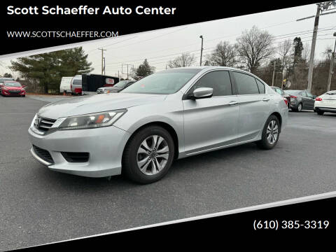 2015 Honda Accord for sale at Scott Schaeffer Auto Center in Birdsboro PA