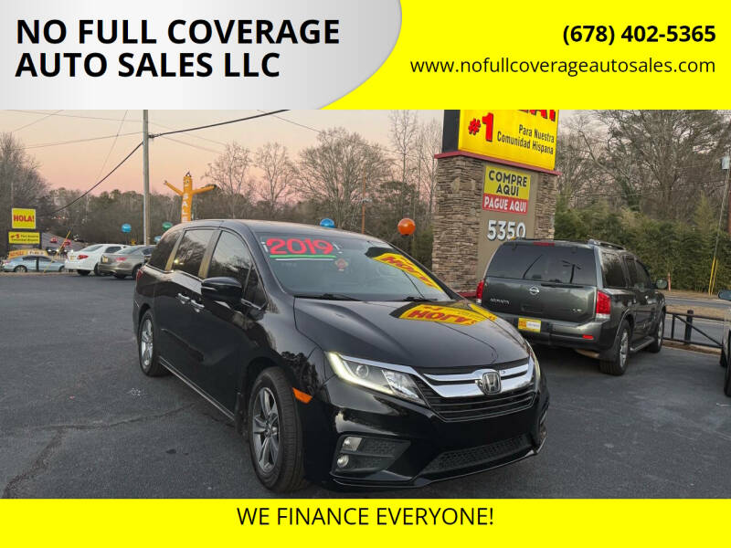 2019 Honda Odyssey for sale at NO FULL COVERAGE AUTO SALES LLC in Austell GA