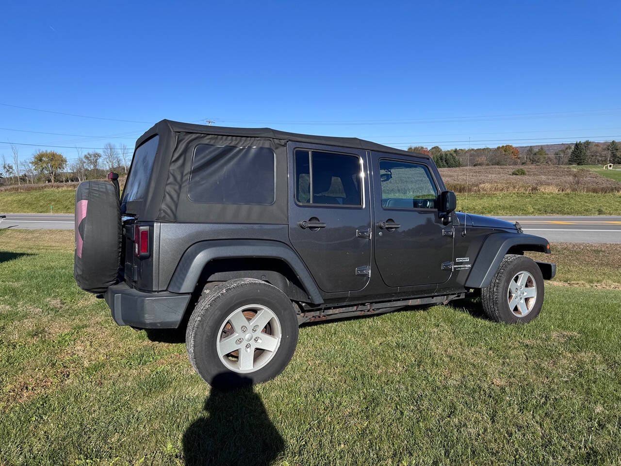 2018 Jeep Wrangler JK Unlimited for sale at Riverside Motors in Glenfield, NY