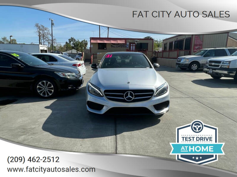 2017 Mercedes-Benz C-Class for sale at Fat City Auto Sales in Stockton CA