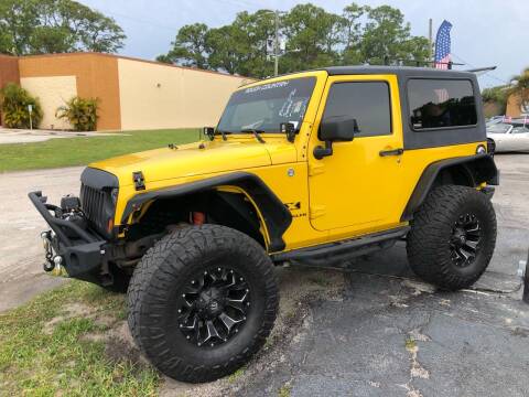 2008 Jeep Wrangler for sale at Palm Auto Sales in West Melbourne FL