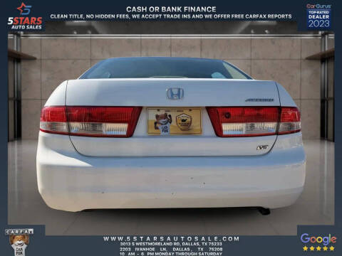 2003 Honda Accord EX V-6