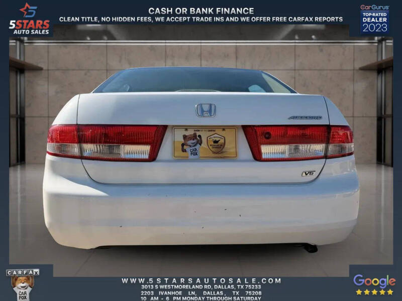 2003 Honda Accord EX V-6