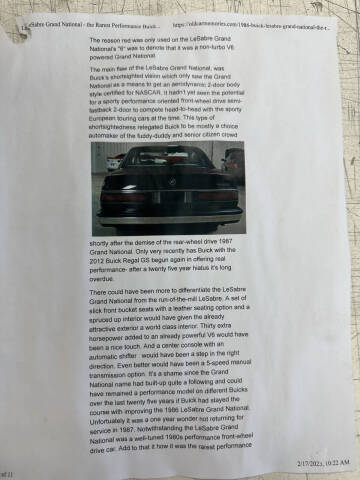 1986 Buick LeSabre Custom