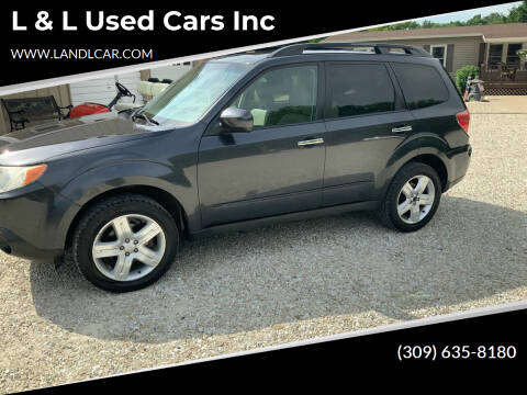 2009 Subaru Forester for sale at L & L Used Cars Inc in Canton IL