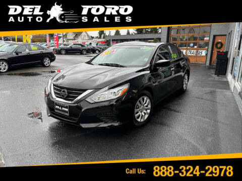 2016 Nissan Altima for sale at DEL TORO AUTO SALES in Auburn WA