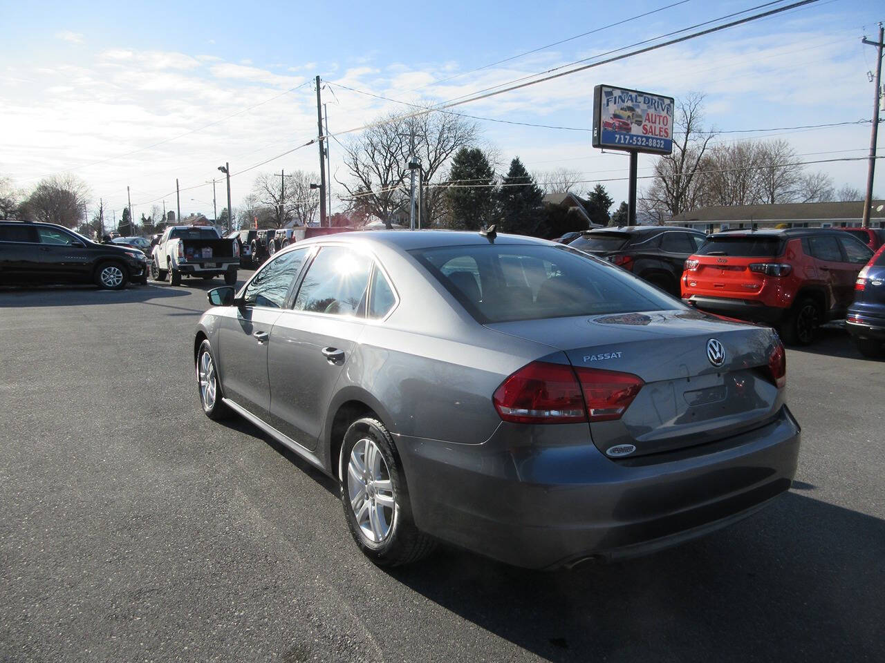 2013 Volkswagen Passat for sale at FINAL DRIVE AUTO SALES INC in Shippensburg, PA