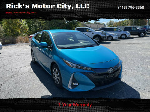 2020 Toyota Prius Prime for sale at Rick's Motor City, LLC in Springfield MA