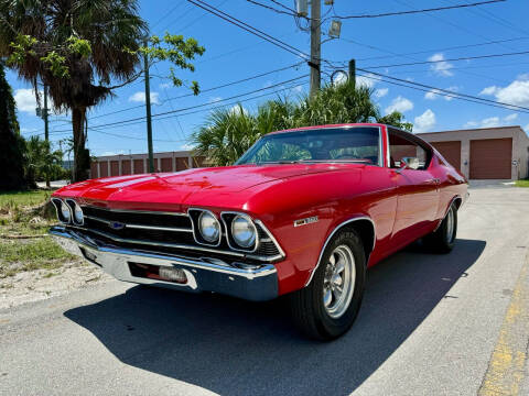 1969 Chevrolet Chevelle for sale at American Classics Autotrader LLC in Pompano Beach FL