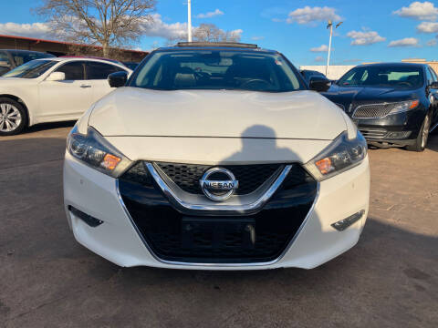 2016 Nissan Maxima for sale at ANF AUTO FINANCE in Houston TX