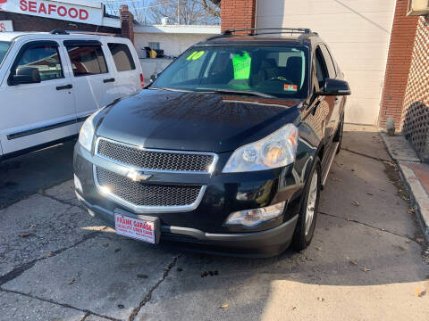 2010 Chevrolet Traverse for sale at Frank's Garage in Linden NJ