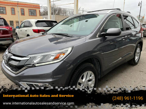 2016 Honda CR-V for sale at International Auto Sales and Service in Detroit MI