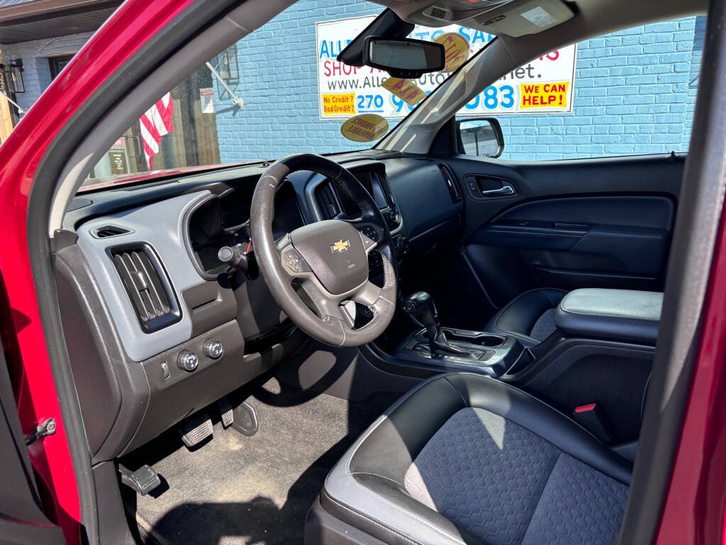 2017 Chevrolet Colorado for sale at Michael Johnson @ Allens Auto Sales Hopkinsville in Hopkinsville, KY