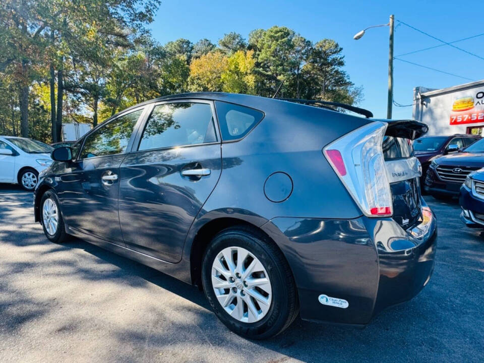 2012 Toyota Prius Plug-in Hybrid for sale at Omega Auto Sales in Chesapeake, VA