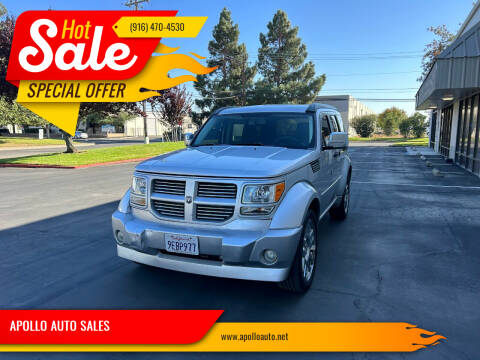 2007 Dodge Nitro for sale at APOLLO AUTO SALES in Sacramento CA