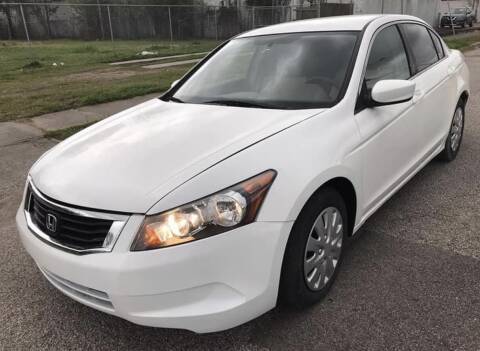2008 Honda Accord for sale at HOUSTON SKY AUTO SALES in Houston TX
