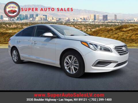 2016 Hyundai Sonata for sale at Super Auto Sales in Las Vegas NV