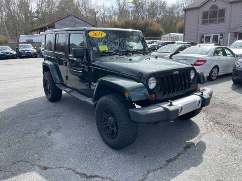 2011 Jeep Wrangler Unlimited for sale at ICars Inc in Westport MA