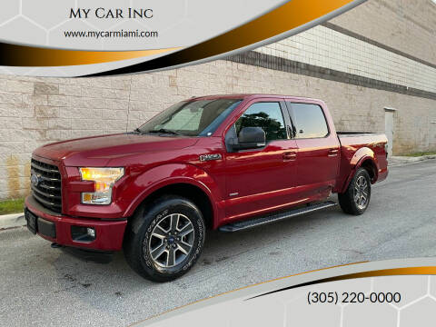 2016 Ford F-150 for sale at My Car Inc in Hialeah Gardens FL