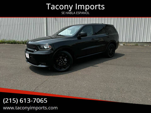 2020 Dodge Durango for sale at Tacony Imports in Philadelphia PA