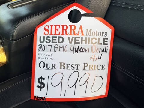 2017 GMC Yukon Denali