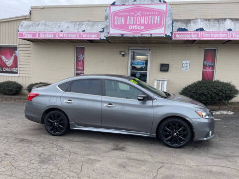 2017 Nissan Sentra for sale at SUN AUTOMOTIVE in Greensboro NC