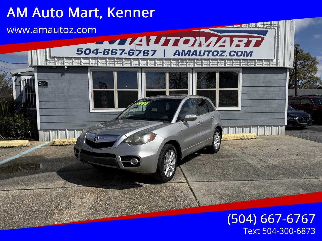 Silver 2010 Acura RDX Base 4dr SUV 1