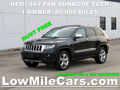 2013 Jeep Grand Cherokee for sale at LowMileCars.com / LM CARS INC in Burr Ridge IL