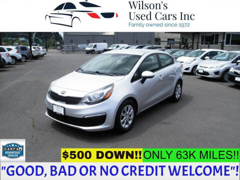 2017 Kia Rio for sale at Wilson's Used Cars Inc in Eugene OR