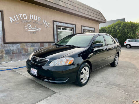 2008 Toyota Corolla for sale at Auto Hub, Inc. in Anaheim CA