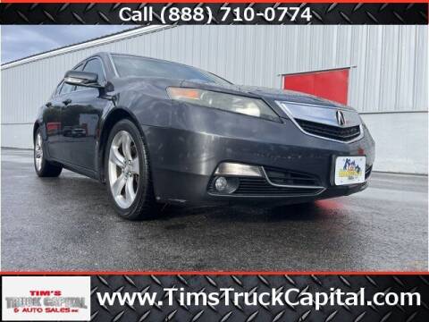 2013 Acura TL for sale at TTC AUTO OUTLET/TIM'S TRUCK CAPITAL & AUTO SALES INC ANNEX in Epsom NH