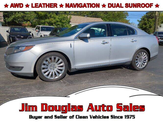 2013 Lincoln MKS for sale at Jim Douglas Auto Sales in Pontiac MI