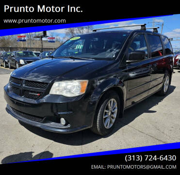 2013 Dodge Grand Caravan for sale at Prunto Motor Inc. in Dearborn MI