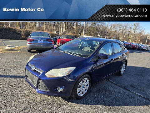 2012 Ford Focus for sale at Bowie Motor Co in Bowie MD