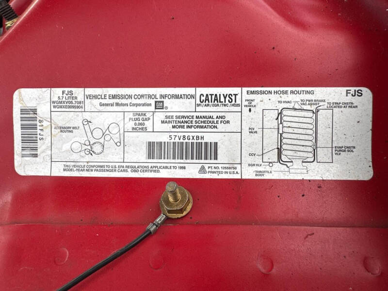 1998 Pontiac Firebird Trans Am