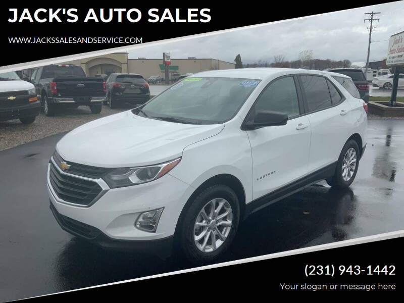 Used 2020 Chevrolet Equinox LS with VIN 3GNAXSEV3LS698222 for sale in Traverse City, MI