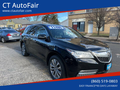 2015 Acura MDX for sale at CT AutoFair in West Hartford CT
