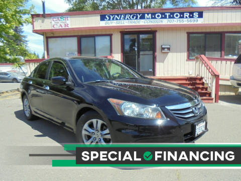 2012 Honda Accord for sale at Synergy Motors - Nader's Pre-owned in Santa Rosa CA