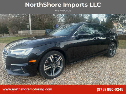 2018 Audi A4 for sale at NorthShore Imports LLC in Beverly MA