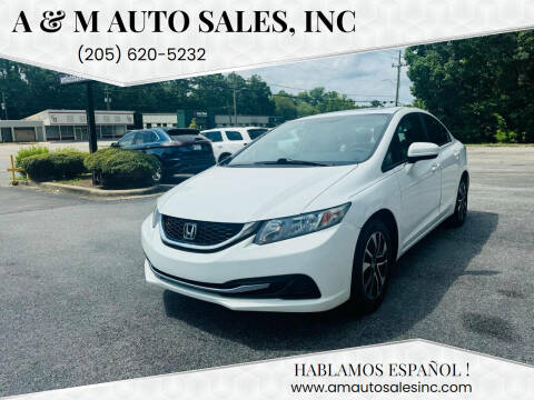 2014 Honda Civic for sale at A & M Auto Sales, Inc in Alabaster AL
