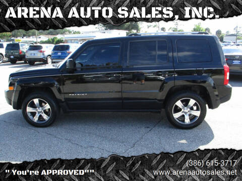 2016 Jeep Patriot for sale at ARENA AUTO SALES,  INC. in Holly Hill FL