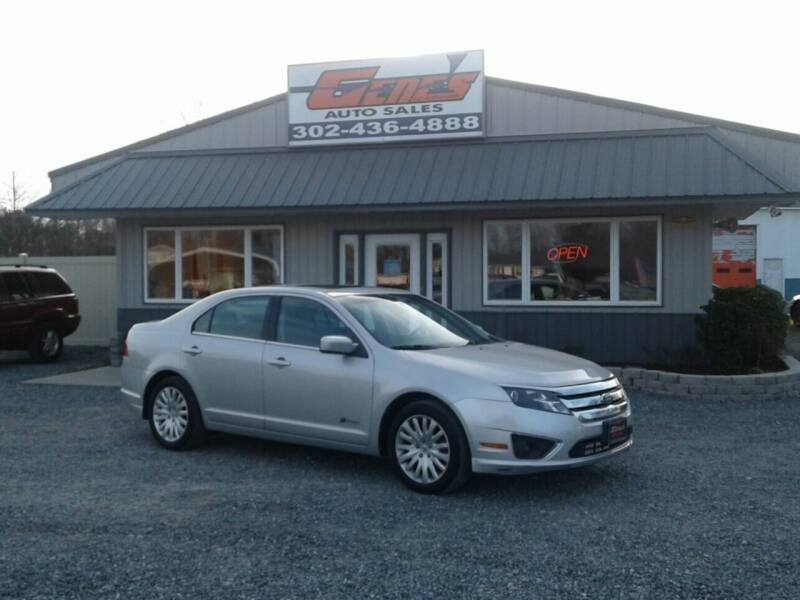2010 Ford Fusion Hybrid for sale at GENE'S AUTO SALES in Selbyville DE