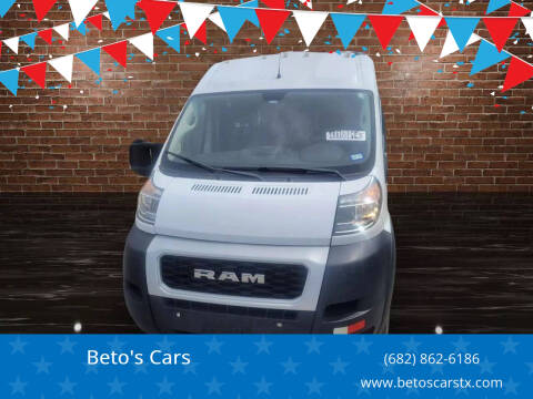 2020 RAM ProMaster 3500 159 WB