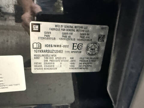 2018 Cadillac XT5